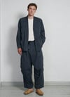 Hansen Garments REMY | East & West Shirt Jacket | blue grey