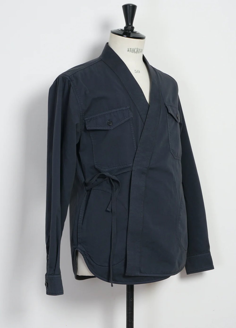 Hansen Garments REMY | East & West Shirt Jacket | blue grey