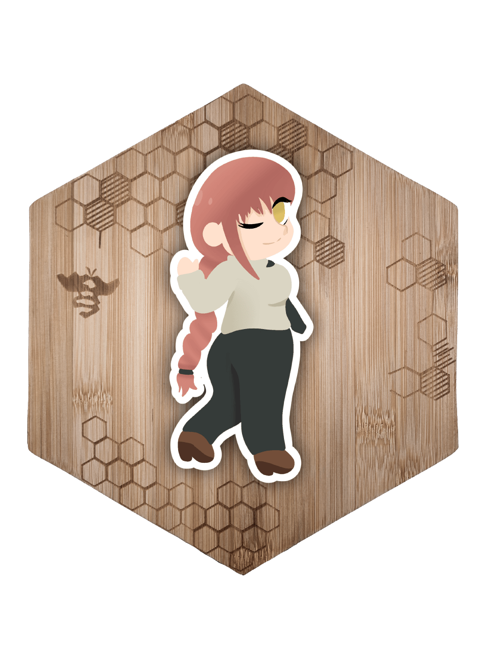 Makima Chainsaw Man Sticker