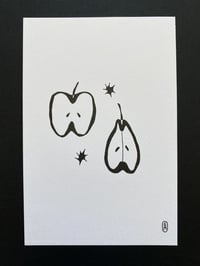 Image 2 of Pomme et poire - A6