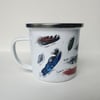 Feathers Camping Mug