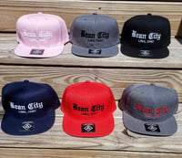 Image 1 of BEAN CITY Lima, Ohio On-A-Mission™️ premium snapbacks ™️ 