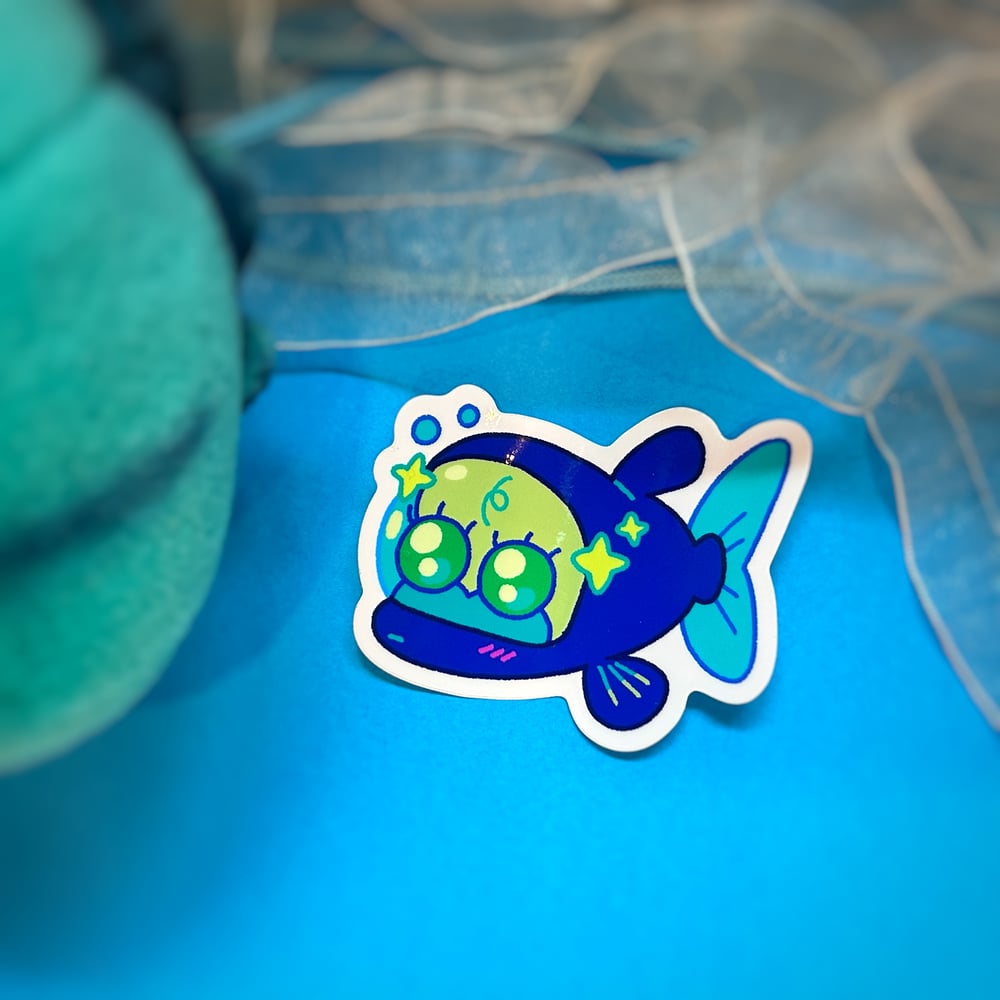 Image of Cute Barreleye Sticker