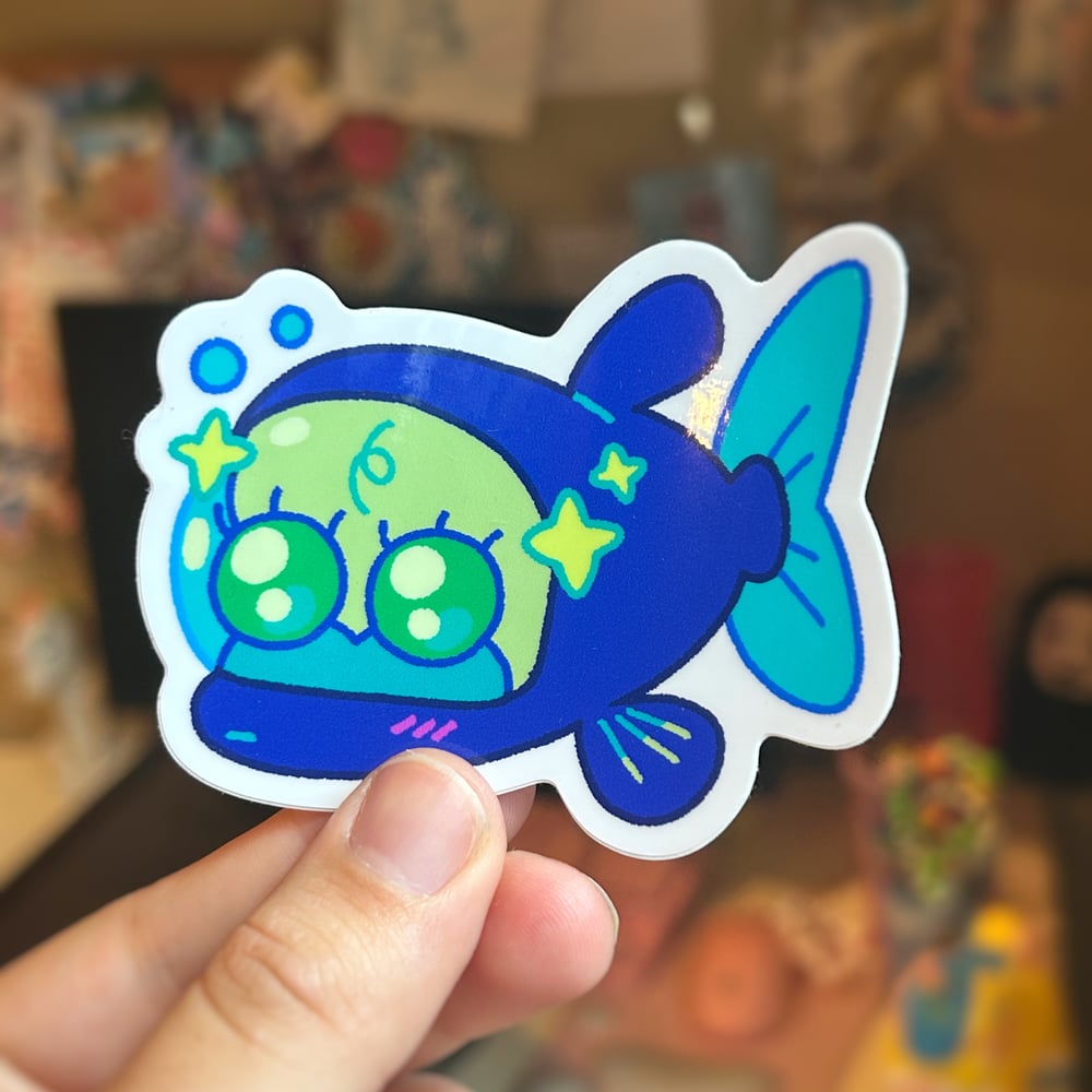 Image of Cute Barreleye Sticker