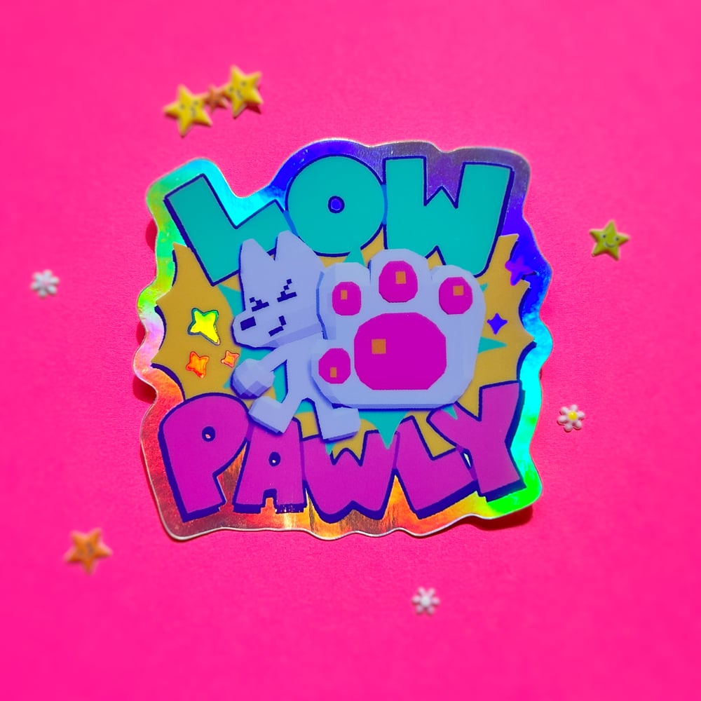 Image of Low Pawly Sticker