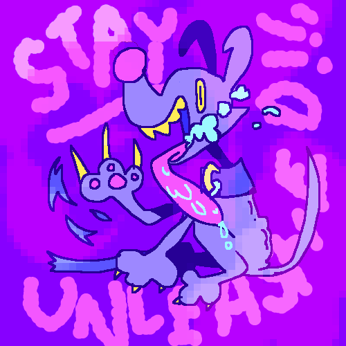 Image of stay unleashed! Print