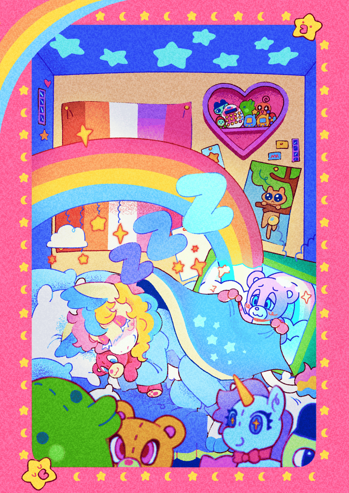 Image of Sleepytime Print