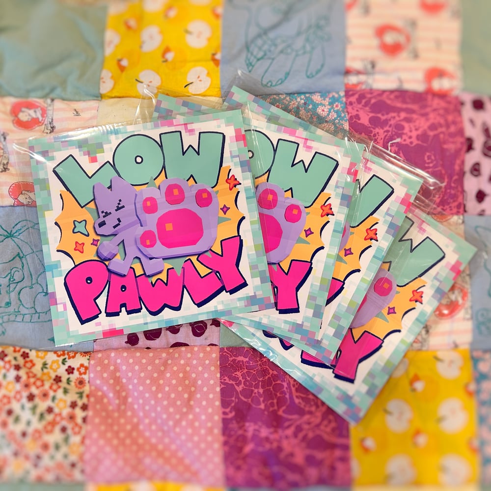 Image of Low Pawly Print