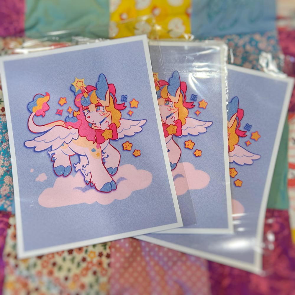 Image of Cloud Jumper Print