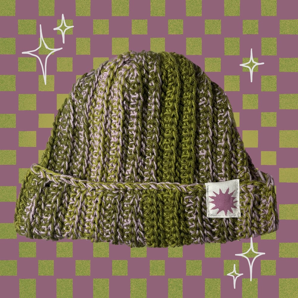 Image of Crocheted beanie 07