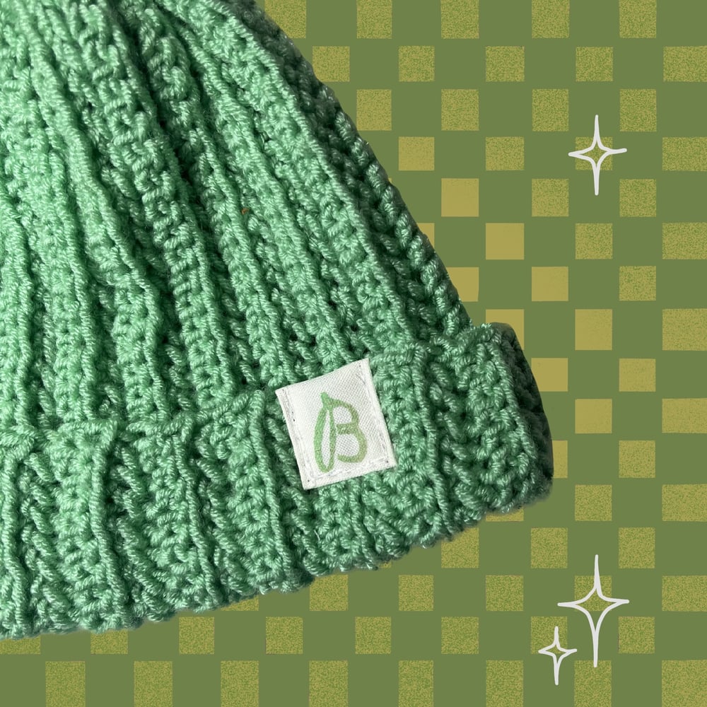 Image of Crocheted beanie 09