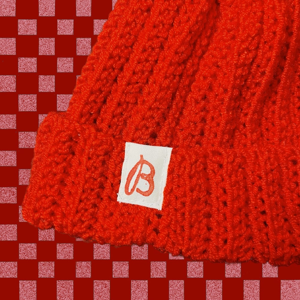 Image of Crocheted beanie 05