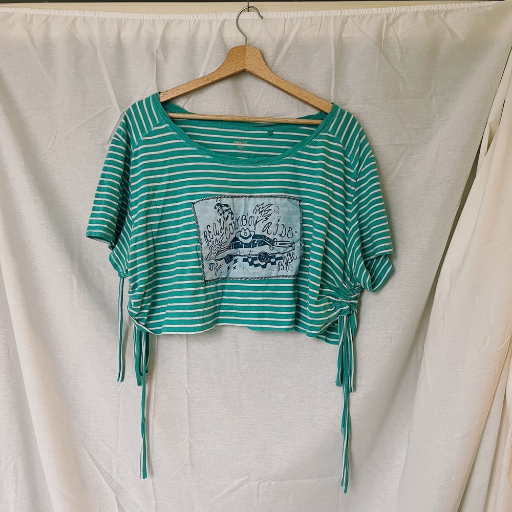 Image of COWBOY RIDE croptop 02