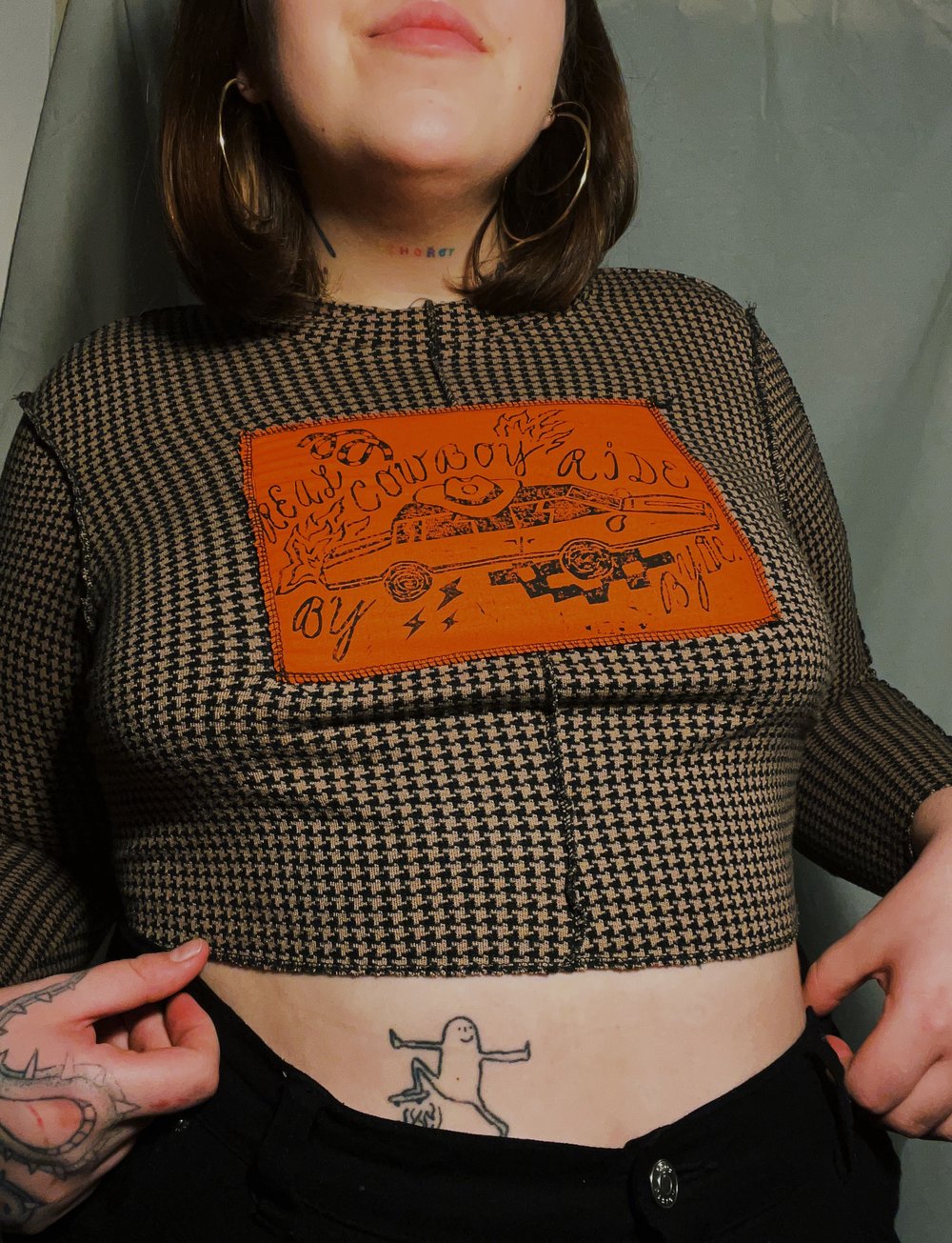 Image of COWBOY RIDE croptop 04