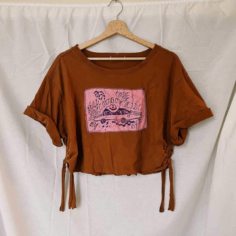 Image of COWBOY RIDE croptop 05