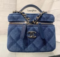 Image 2 of CC denim vanity
