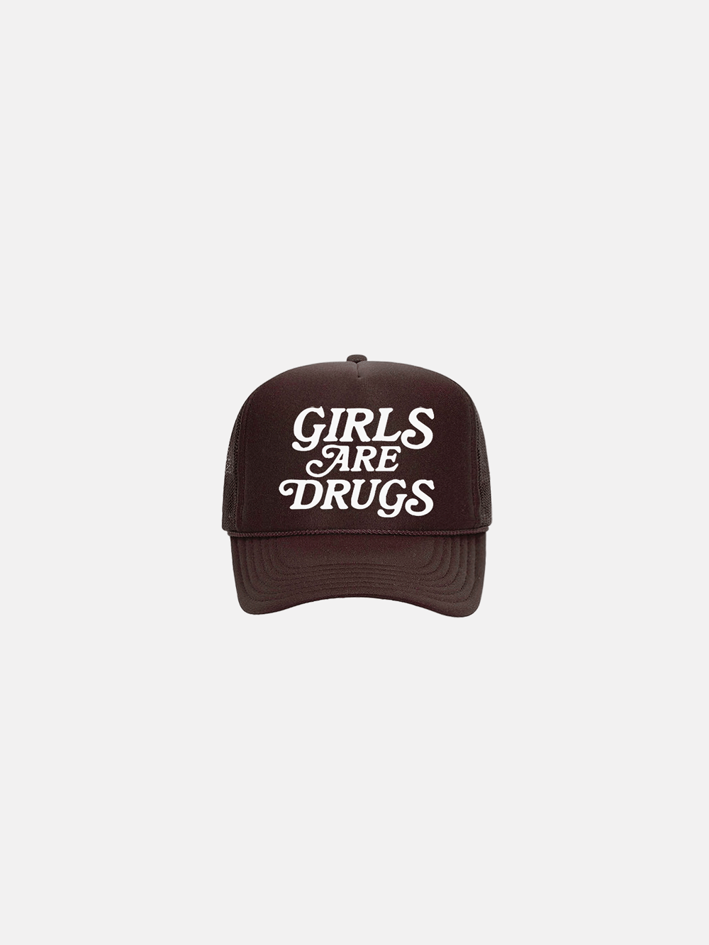Image of GIRLS ARE DRUGS® TRUCKERS - "COCOA"