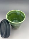 Green takeaway cup 