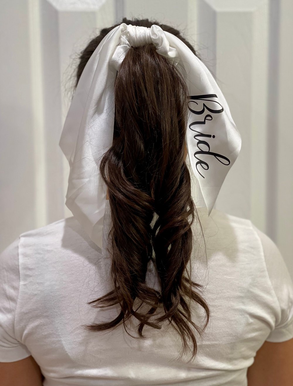 Image of Bride Scarf Scrunchie