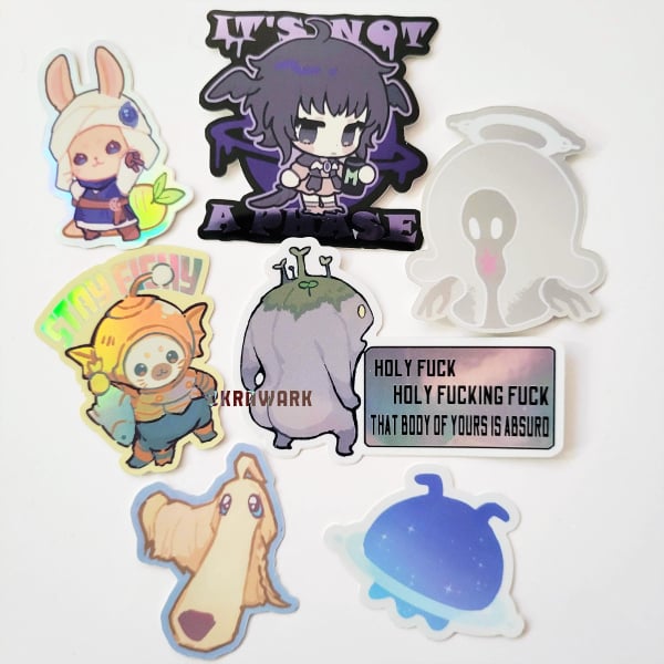 FFXIV specialty stickers
