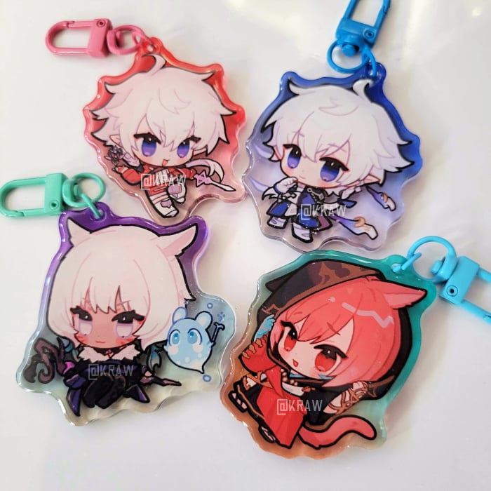 FFXIV acrylic charms [preorder]