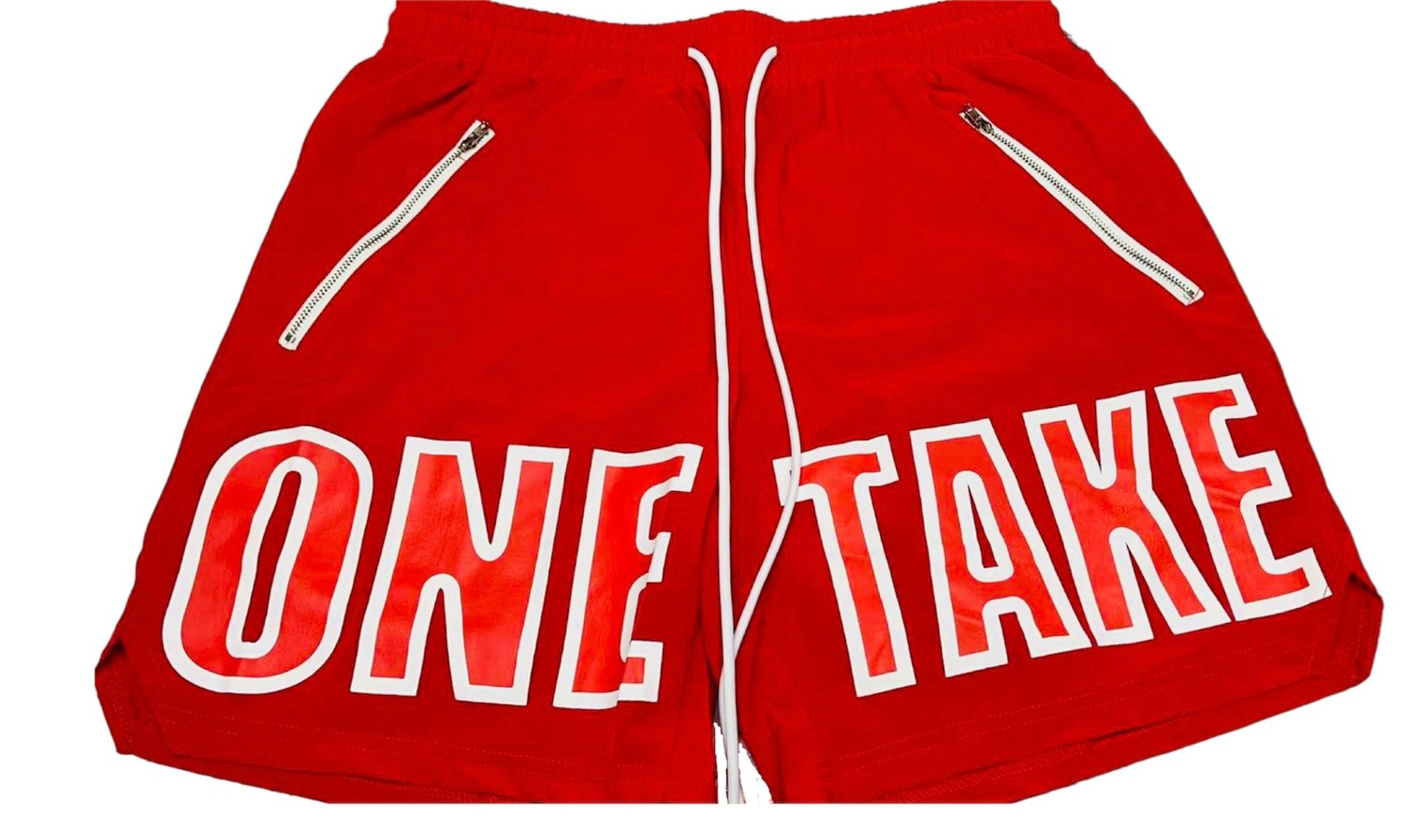 Red Unisex Ballin' Shorts