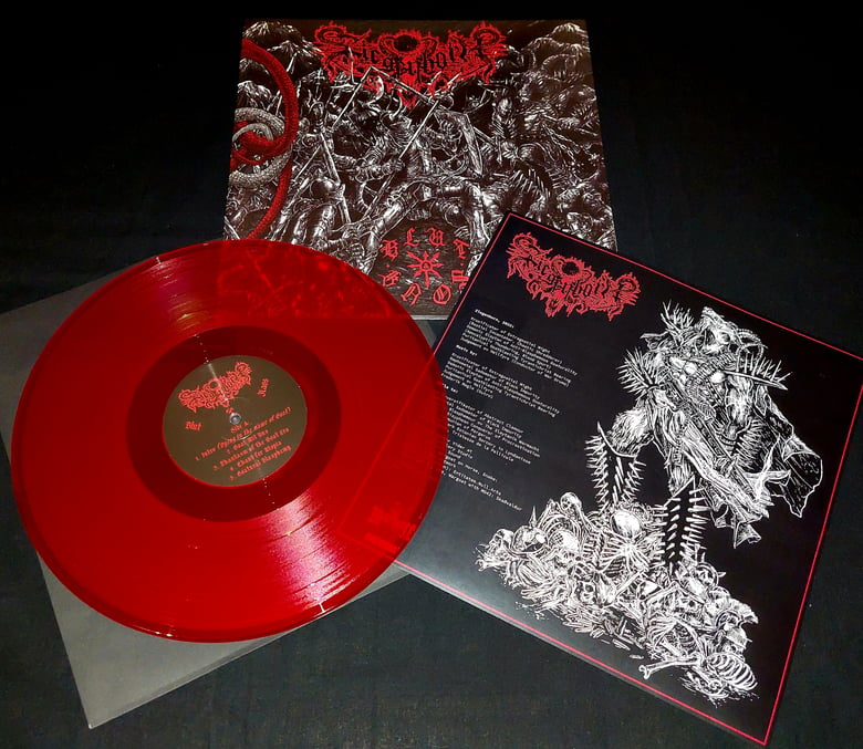 Image of ZIEGENHORN - Blut & Kaos (LP, red Version) 