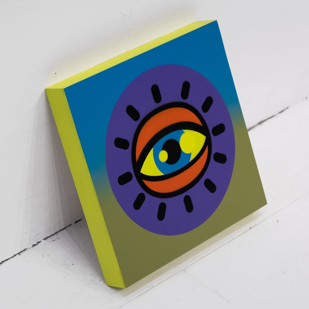 Image of 'OG Eyecon (b/g)' - Painting