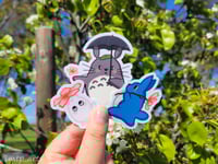 Image 1 of Sakura Totoros Stickers
