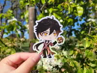Chibi Zhongli Sticker | Genshin Impact