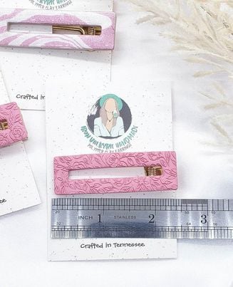 Image of Pink Hair Clips