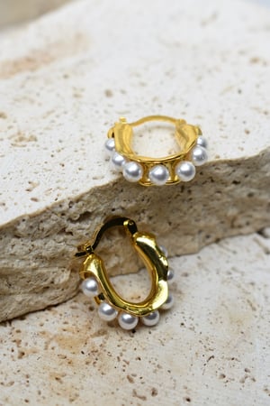 Image of DANNI HOOPS GOLD