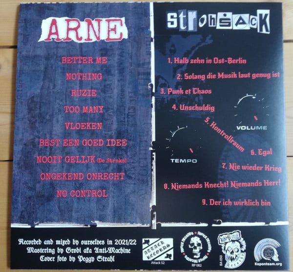 Attack 52 - Arne/Strohsack split LP