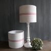 Pair of Small Lampshades - Red - SRP18