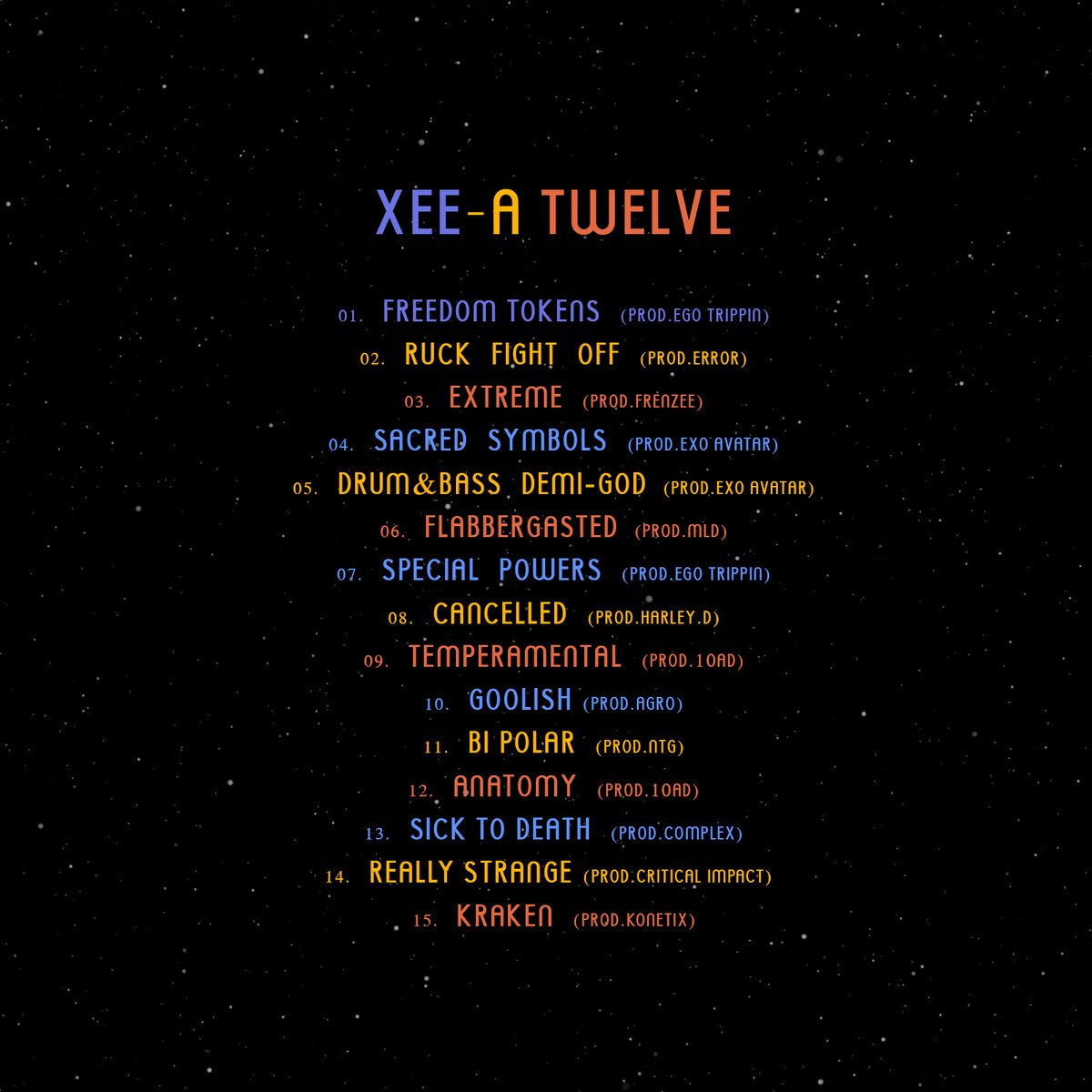 Image of Xee - A Twelve - Physical CD