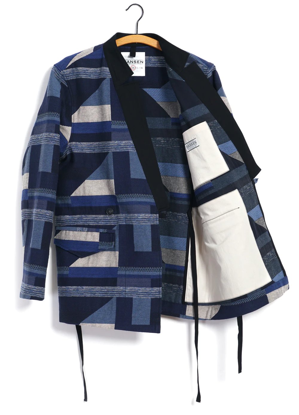 Hansen Garments FALK | Kakashi Blazer | blue mix