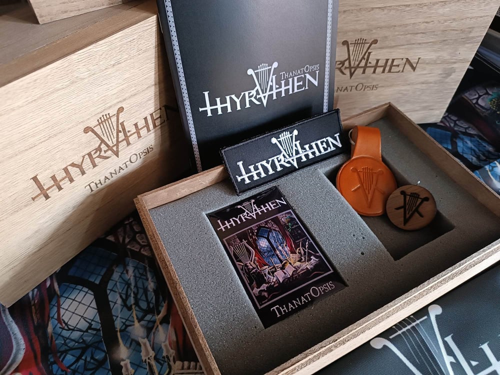 THYRATHEN - "ThanatΟpsis" (RB33) limited edition tape box set (50 copies)