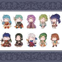 Image 1 of Mini Acrylic Stands: Magvel + Tellius [IN STOCK]