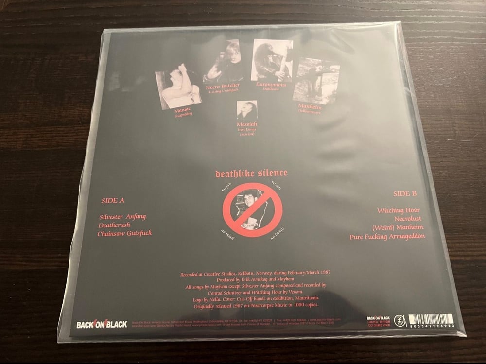Mayhem - Deathcrush Vinyl