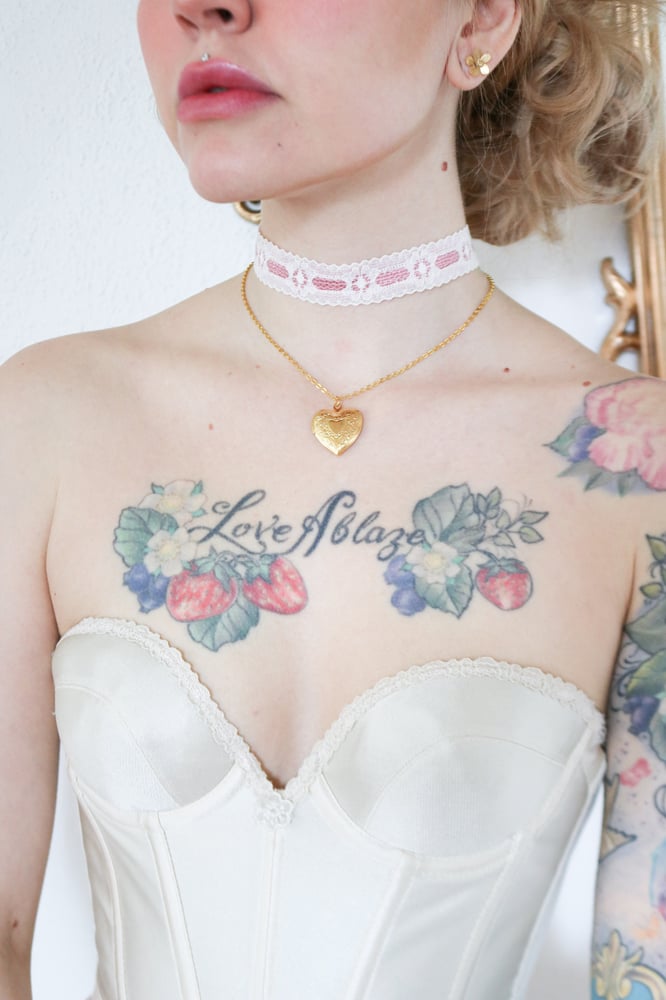 Image of The Little Princess Locket Choker 