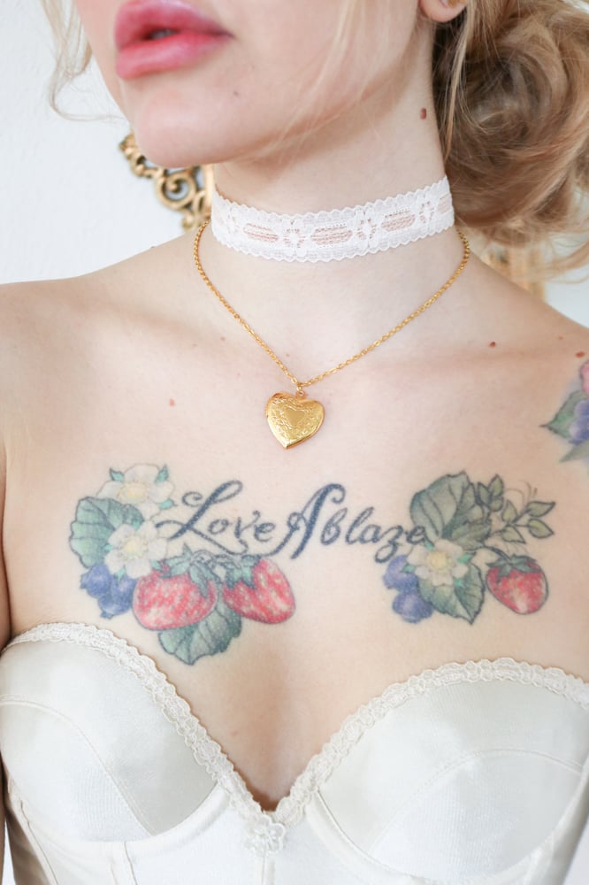Image of The Little Princess Locket Choker 
