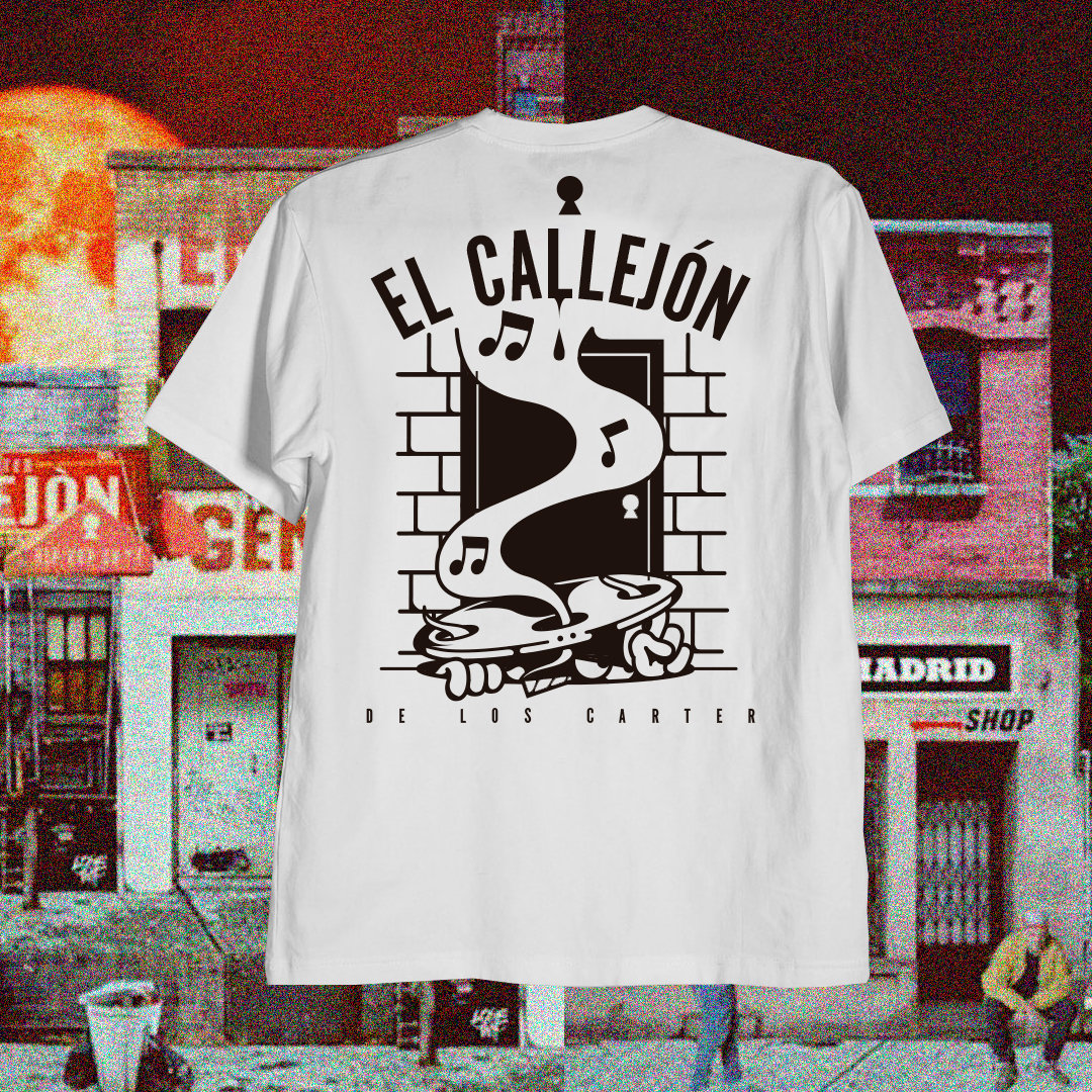 Image of T-Shirt EL CALLEJON Blanco
