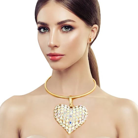 Image of Aurora Borealis Heart Set