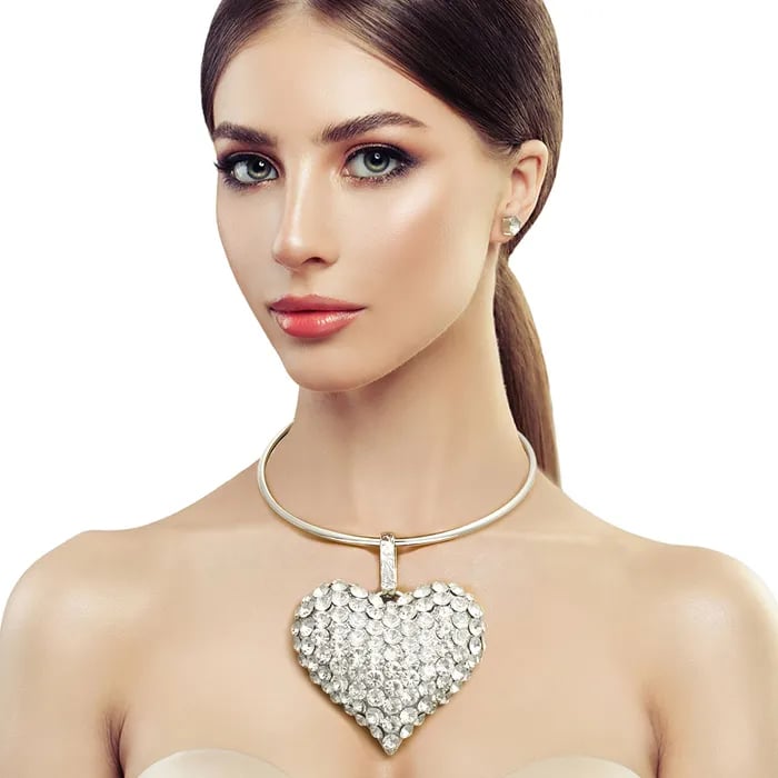 Image of Aurora Borealis Heart Set