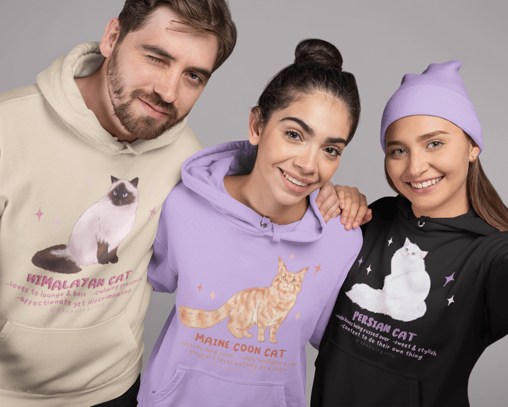Image of CAT LOVERS HOODIE
