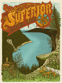 Image 1 of Superior Hiking Trail art print II