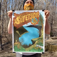 Image 3 of Superior Hiking Trail art print II