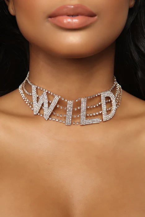 Image of WILD Rhinestone Choker