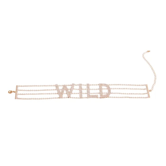 Image of WILD Rhinestone Choker