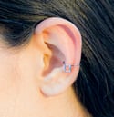 Anneau d'Oreille "Petit carré" / Ear ring "Small square"